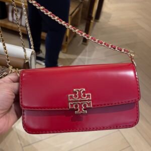 Tory Burch Britten Zincirli Cuzdan Canta
