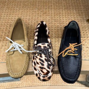 Tory Burch -  Siyah, Süet ve Leopar